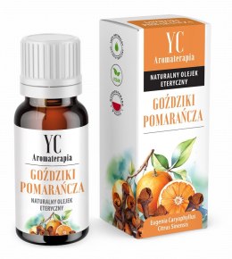 OLEJEK ETERYCZNY GOŹDZIKI Z POMARAŃCZĄ 10 ml - YOUR CANDLE YOUR CANDLE (świece, olejki eteryczne)