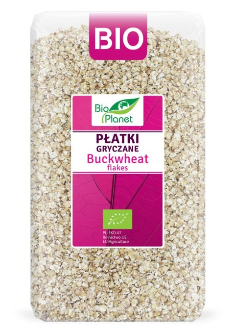 PŁATKI GRYCZANE BIO 600 g - BIO PLANET BIO PLANET - seria RÓŻOWA (płatki, otręby, musli) PŁATKI GRYCZANE BIO 600 g - BIO PLANET BIO PLANET - seria RÓŻOWA (płatki, otręby, musli)