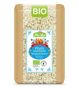 PŁATKI OWSIANE BEZGLUTENOWE BIO (POLSKA) 1 kg - BIO RAJ BIO RAJ (100 % z Polski)