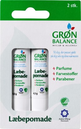 POMADKA DO UST ECO 2 szt. - GRON BALANCE GRON BALANCE (kosmetyki, środki czystości)