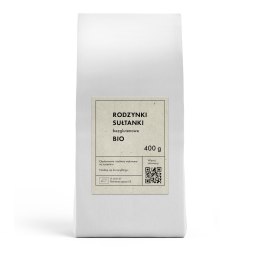 RODZYNKI SUŁTANKI BEZGLUTENOWE BIO 400 g - THE PLANET THE PLANET (Zakupy przyjazne Ziemi)