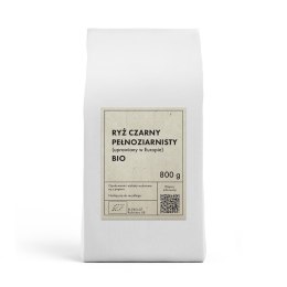 RYŻ CZARNY PEŁNOZIARNISTY (UPRAWIANY W EUROPIE) BIO 800 g - THE PLANET THE PLANET