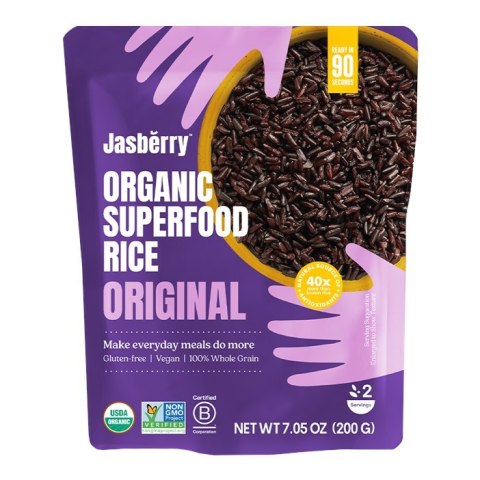 RYŻ JASBERRY RAZOWY BEZGLUTENOWY BIO 426 g - JASBERRY RICE (CALORIE WATCHERS) JASBERRY (ryż, ryż konjac) RYŻ JASBERRY RAZOWY BEZGLUTENOWY BIO 426 g - JASBERRY RICE (CALORIE WATCHERS) JASBERRY (ryż, ryż konjac)