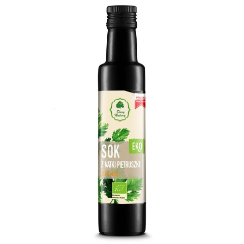 SOK Z NATKI PIETRUSZKI BIO 250 ml - DARY NATURY DARY NATURY - inne SOK Z NATKI PIETRUSZKI BIO 250 ml - DARY NATURY DARY NATURY - inne