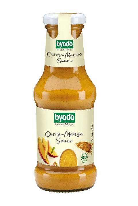 SOS MANGO - CURRY BEZGLUTENOWY BIO 250 ml - BYODO BYODO (sosy, majonezy, musztardy) SOS MANGO - CURRY BEZGLUTENOWY BIO 250 ml - BYODO BYODO (sosy, majonezy, musztardy)