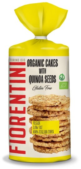 WAFLE KUKURYDZIANE Z QUINOA BEZGLUTENOWE BIO 120 g - FIORENTINI FIORENTINI (przekąski bezglutenowe)