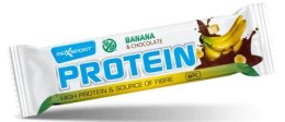 BATON PROTEINOWY BANANOWY W MLECZNEJ CZEKOLADZIE BEZGLUTENOWY 50 g - MAXSPORT MAXSPORT (batony, kremy, makarony)