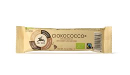 BATON Z NADZIENIEM KOKOS - MANGO - CHRUPKI ZBOŻOWE W POLEWIE Z MLECZNEJ CZEKOLADY FAIR TRADE BIO 33 g - ALCE NERO ALCE NERO (włoskie produkty)