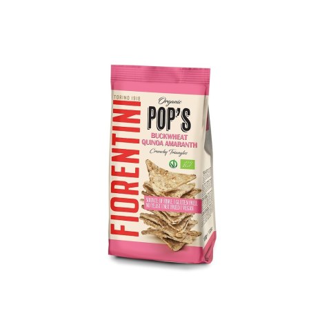 CHRUPKI GRYCZANE PIRAMIDKI Z QUINOA I AMARANTUSEM BEZGLUTENOWE BIO 80 g - FIORENTINI FIORENTINI (przekąski bezglutenowe) CHRUPKI GRYCZANE PIRAMIDKI Z QUINOA I AMARANTUSEM BEZGLUTENOWE BIO 80 g - FIORENTINI FIORENTINI (przekąski bezglutenowe)