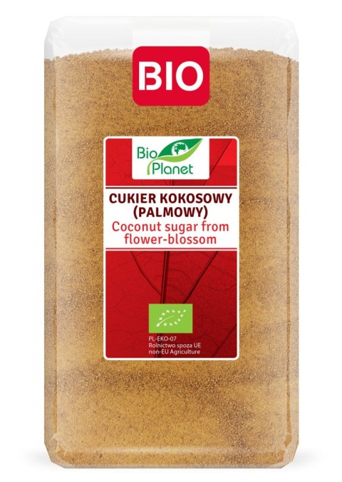 CUKIER KOKOSOWY BIO 1 kg - BIO PLANET BIO PLANET - seria CZERWONA (cukry, syropy) CUKIER KOKOSOWY BIO 1 kg - BIO PLANET BIO PLANET - seria CZERWONA (cukry, syropy)