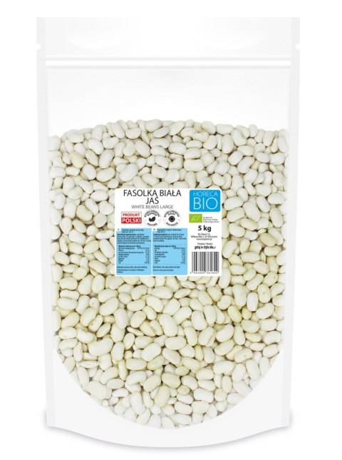 FASOLKA BIAŁA JAŚ BIO 5 kg - HORECA (BIO PLANET) HORECA BIO - pozostałe