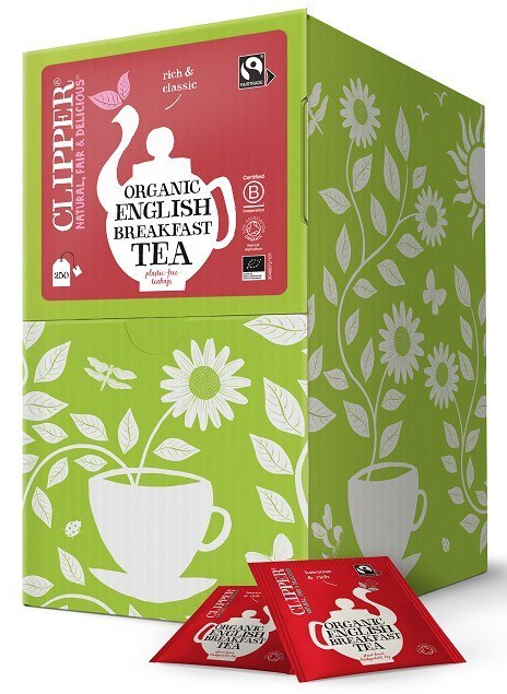 HERBATA ENGLISH BREAKFAST FAIR TRADE BIO (250 x 2,2 g) 550 g - CLIPPER CLIPPER (herbaty i herbatki) HERBATA ENGLISH BREAKFAST FAIR TRADE BIO (250 x 2,2 g) 550 g - CLIPPER CLIPPER (herbaty i herbatki)