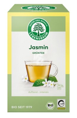 HERBATA ZIELONA JAŚMINOWA BIO (20 x 1,5 g) 30 g - LEBENSBAUM LEBENSBAUM (przyprawy, herbaty, kawy)