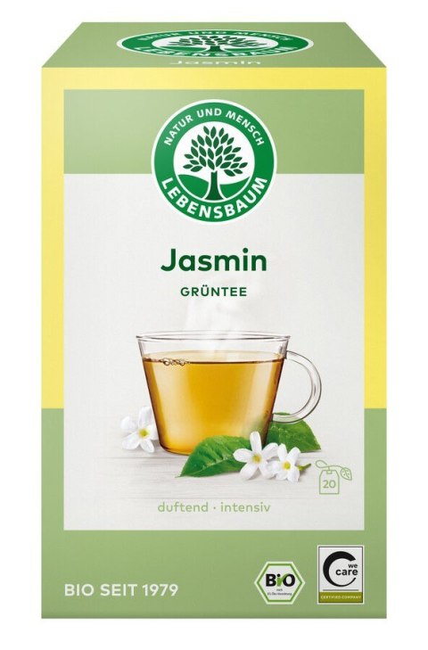 HERBATA ZIELONA JAŚMINOWA BIO (20 x 1,5 g) 30 g - LEBENSBAUM LEBENSBAUM (przyprawy, herbaty, kawy) HERBATA ZIELONA JAŚMINOWA BIO (20 x 1,5 g) 30 g - LEBENSBAUM LEBENSBAUM (przyprawy, herbaty, kawy)