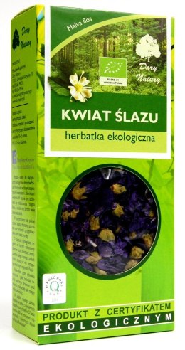 HERBATKA Z KWIATU ŚLAZU BIO 20 g - DARY NATURY DARY NATURY - herbatki