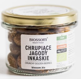 JAGODY INKASKIE LIOFILIZOWANE CHRUPIĄCE BEZGLUTENOWE BIO 40 g - BIOSSOM BIOSSOM (przekąski)