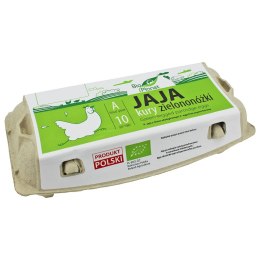 JAJA KURY ZIELONONÓŻKI S BIO (10 szt.) - BIO PLANET JAJA (kurze, przepiórcze)