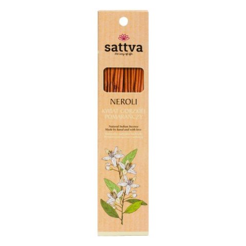 KADZIDEŁKA INDYJSKIE KWIAT GORZKIEJ POMARAŃCZY (15 szt.) 30 g - SATTVA (WELLNESS) SATTVA (kadzidła, kosmetyki) KADZIDEŁKA INDYJSKIE KWIAT GORZKIEJ POMARAŃCZY (15 szt.) 30 g - SATTVA (WELLNESS) SATTVA (kadzidła, kosmetyki)