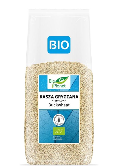 KASZA GRYCZANA NIEPALONA BEZGLUTENOWA BIO 1 kg - BIO PLANET BIO PLANET - seria NIEBIESKA (ryże, kasze, ziarna) KASZA GRYCZANA NIEPALONA BEZGLUTENOWA BIO 1 kg - BIO PLANET BIO PLANET - seria NIEBIESKA (ryże, kasze, ziarna)