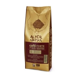 KAWA ZIARNISTA ARABICA/ROBUSTA FORTE FAIR TRADE BEZGLUTENOWA BIO 500 g - ALTERNATIVA3 ALTERNATIVA3 (kawy, lizaki, cukier, kakao)