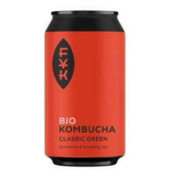 KOMBUCHA HERBATA CZARNA BEZGLUTENOWA BIO 330 ml - FOREVER YOUNG KOMBUCHA FOREVER YOUNG KOMBUCHA (kombucha)