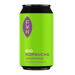 KOMBUCHA HERBATA CZARNA Z TRAWĄ CYTRYNOWĄ BEZGLUTENOWA BIO 330 ml - FOREVER YOUNG KOMBUCHA FOREVER YOUNG KOMBUCHA (kombucha)