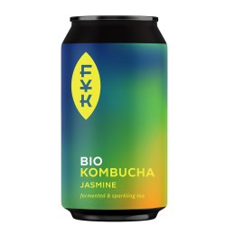 KOMBUCHA HERBATA ZIELONA JAŚMINOWA BEZGLUTENOWA BIO 330 ml - FOREVER YOUNG KOMBUCHA FOREVER YOUNG KOMBUCHA (kombucha)