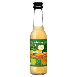 KOMBUCHA O SMAKU CYDRU I MANGO BIO 270 ml - DELIKATNA DELIKATNA (kombucha, kimchi, zakwas)