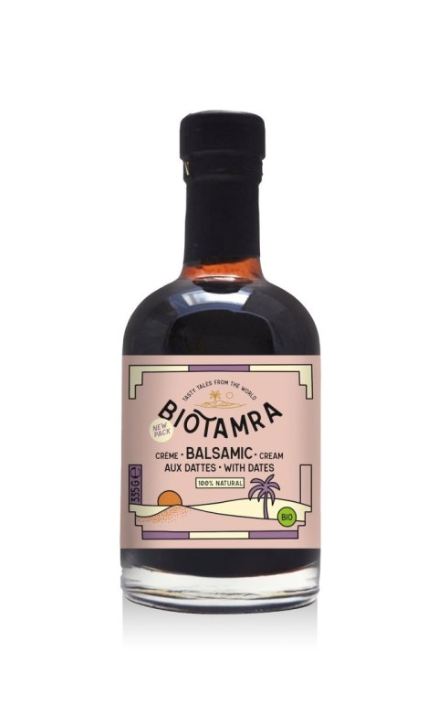 KREM BALSAMICZNY DAKTYLOWY BEZ DODATKU CUKRÓW BIO 335 g - BIOTAMRA BIOTAMRA (produkty z daktyli)