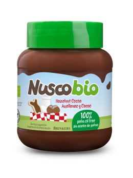 KREM ORZECHOWO - KAKAOWY BIO 400 g - NUSCOBIO NUSCOBIO (kremy orzechowe)
