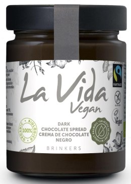 KREM Z CIEMNEJ CZEKOLADY BEZGLUTENOWY FAIR TRADE BIO 270 g - LA VIDA LA VIDA (kremy orzechowe)