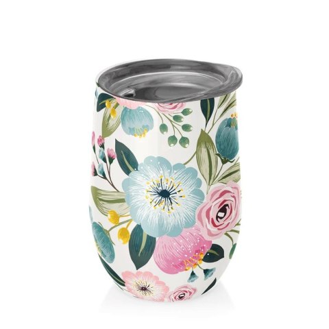 KUBEK TERMICZNY Z POKRYWKĄ PASTELOWE KWIATY 420 ml - CHIC-MIC CHIC-MIC (akcesoria kuchenne) KUBEK TERMICZNY Z POKRYWKĄ PASTELOWE KWIATY 420 ml - CHIC-MIC CHIC-MIC (akcesoria kuchenne)
