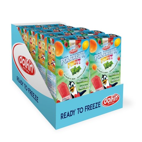 LODY WODNE DO ZAMROŻENIA BIO (10 x 40 ml) 400 ml - POLARETTI FRUIT (DOLFIN) DOLFIN (lody do zamrożenia) LODY WODNE DO ZAMROŻENIA BIO (10 x 40 ml) 400 ml - POLARETTI FRUIT (DOLFIN) DOLFIN (lody do zamrożenia)