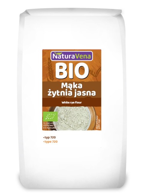 MĄKA ŻYTNIA CHLEBOWA TYP 720 BIO 1 kg - NATURAVENA NATURAVENA BIO