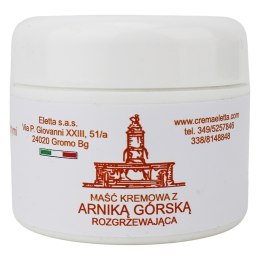 MAŚĆ KREMOWA Z ARNIKĄ GÓRSKĄ ROZGRZEWAJĄCA 50 ml - ELETTA ELETTA (kremy, maście)