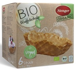 MISECZKI WAFLOWE DO LODÓW BIO (6 x 13 g) 78 g - STENGER STENGER (wafelki do lodów)