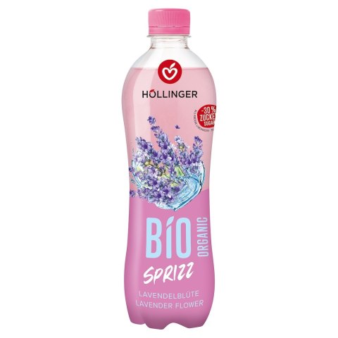 NAPÓJ GAZOWANY LAWENDOWY BIO 500 ml - HOLLINGER HOLLINGER (soki, nektary, napoje, syropy)