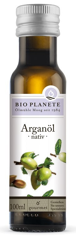 OLEJ ARGANOWY TŁOCZONY NA ZIMNO BIO 100 ml - BIO PLANETE BIO PLANETE (oleje i oliwy)