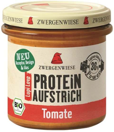 PASTA PROTEINOWA Z POMIDORAMI BEZGLUTENOWA BIO 135 g - ZWERGENWIESE ZWERGENWIESE (pasty, musy, sosy) PASTA PROTEINOWA Z POMIDORAMI BEZGLUTENOWA BIO 135 g - ZWERGENWIESE ZWERGENWIESE (pasty, musy, sosy)