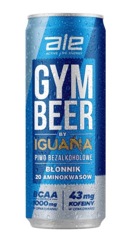 PIWO BEZALKOHOLOWE GYM BEER 330 ml - IGUANA IGUANA (piwa bezalkoholowe)