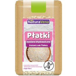 PŁATKI OWSIANE BŁYSKAWICZNE BEZGLUTENOWE 300 g - NATURAVENA NATURAVENA