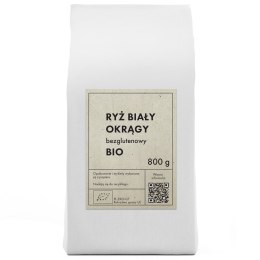 RYŻ BIAŁY OKRĄGŁY BEZGLUTENOWY BIO 800 g - THE PLANET THE PLANET (Zakupy przyjazne Ziemi)