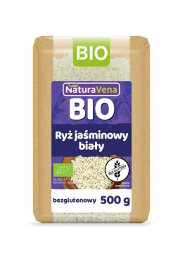 RYŻ JAŚMINOWY BIAŁY BEZGLUTENOWY BIO 500 g - NATURAVENA NATURAVENA BIO