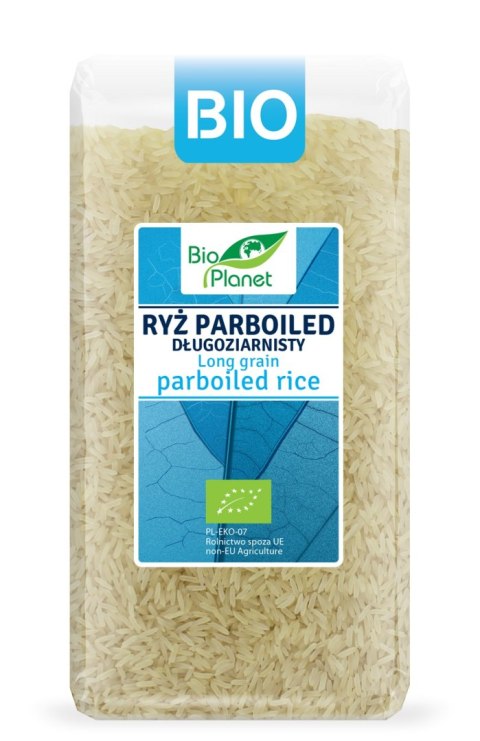 RYŻ PARBOILED DŁUGOZIARNISTY BIO 500 g - BIO PLANET BIO PLANET - seria NIEBIESKA (ryże, kasze, ziarna)