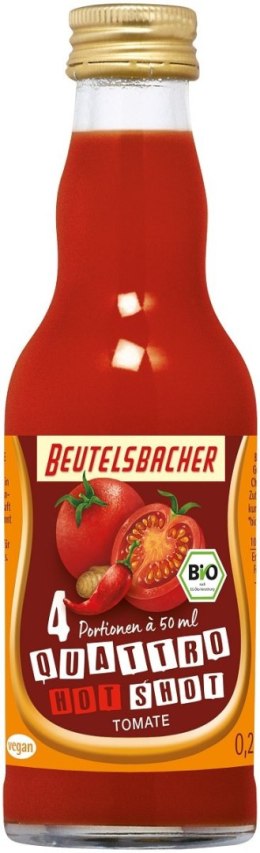 SHOT POMIDOROWY PIKANTNY BIO 200 ml - BEUTELSBACHER BEUTELSBACHER (soki, napoje, ocet jabłkowy)