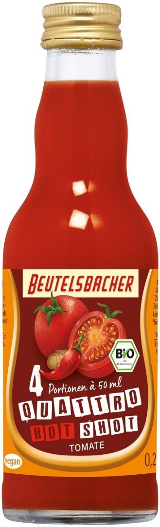 SHOT POMIDOROWY PIKANTNY BIO 200 ml - BEUTELSBACHER BEUTELSBACHER (soki, napoje, ocet jabłkowy) SHOT POMIDOROWY PIKANTNY BIO 200 ml - BEUTELSBACHER BEUTELSBACHER (soki, napoje, ocet jabłkowy)
