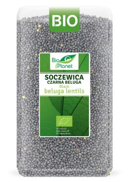 SOCZEWICA CZARNA BELUGA BIO 1 kg - BIO PLANET BIO PLANET - seria ZIELONA (strączkowe)