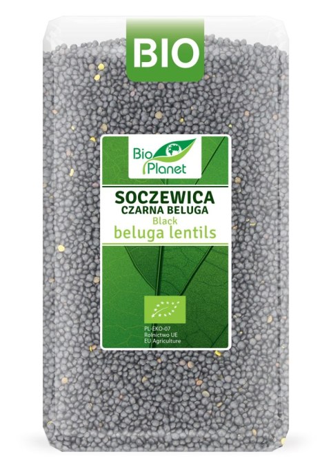 SOCZEWICA CZARNA BELUGA BIO 1 kg - BIO PLANET BIO PLANET - seria ZIELONA (strączkowe) SOCZEWICA CZARNA BELUGA BIO 1 kg - BIO PLANET BIO PLANET - seria ZIELONA (strączkowe)