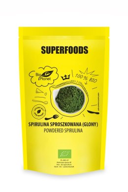 SPIRULINA SPROSZKOWANA BIO 200 g - BIO PLANET SUPERFOODS BIO PLANET - seria SUPERFOODS