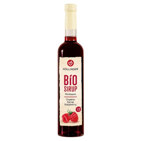 SYROP MALINOWY BIO 500 ml - HOLLINGER HOLLINGER (soki, nektary, napoje, syropy)